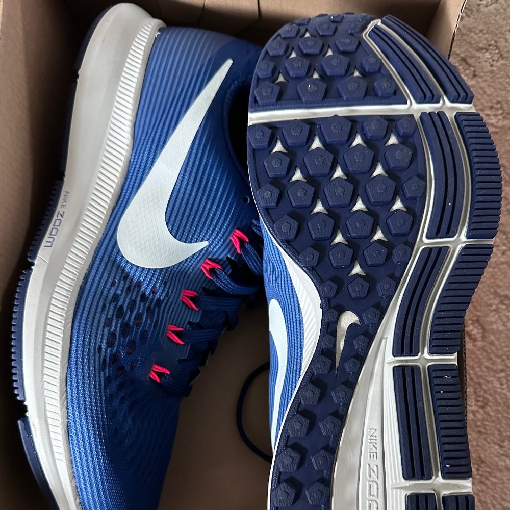 NWT Nike Air Zoom Pegasus 34 Blue/Pink Sz 9 Women's